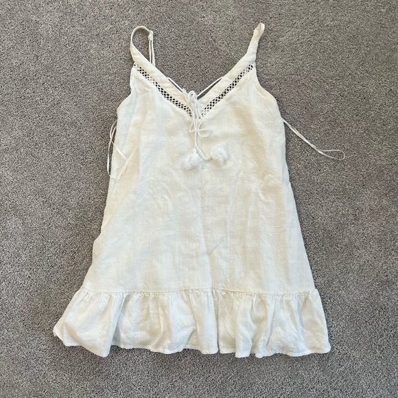 White Mini Dress - Picture 2 of 7